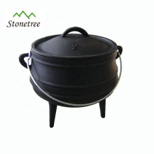 # 1/4 Чугунный горшок Potjie с тремя ножками